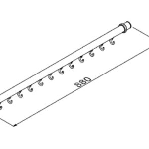 ALUVISION clothes rod