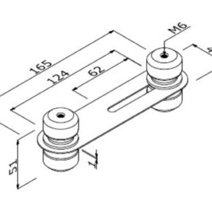 ALUVISION Connecteur 2P var LS double I